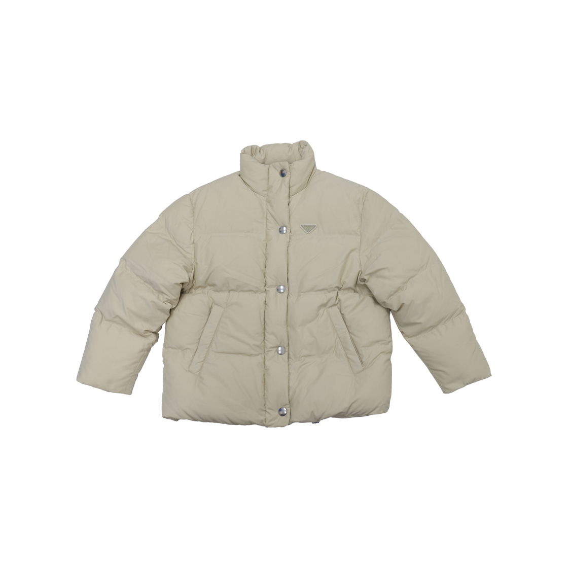 ITP4COTTOQLW Prada 29Z131 Technical Fabric Down Jacket Desert Beige