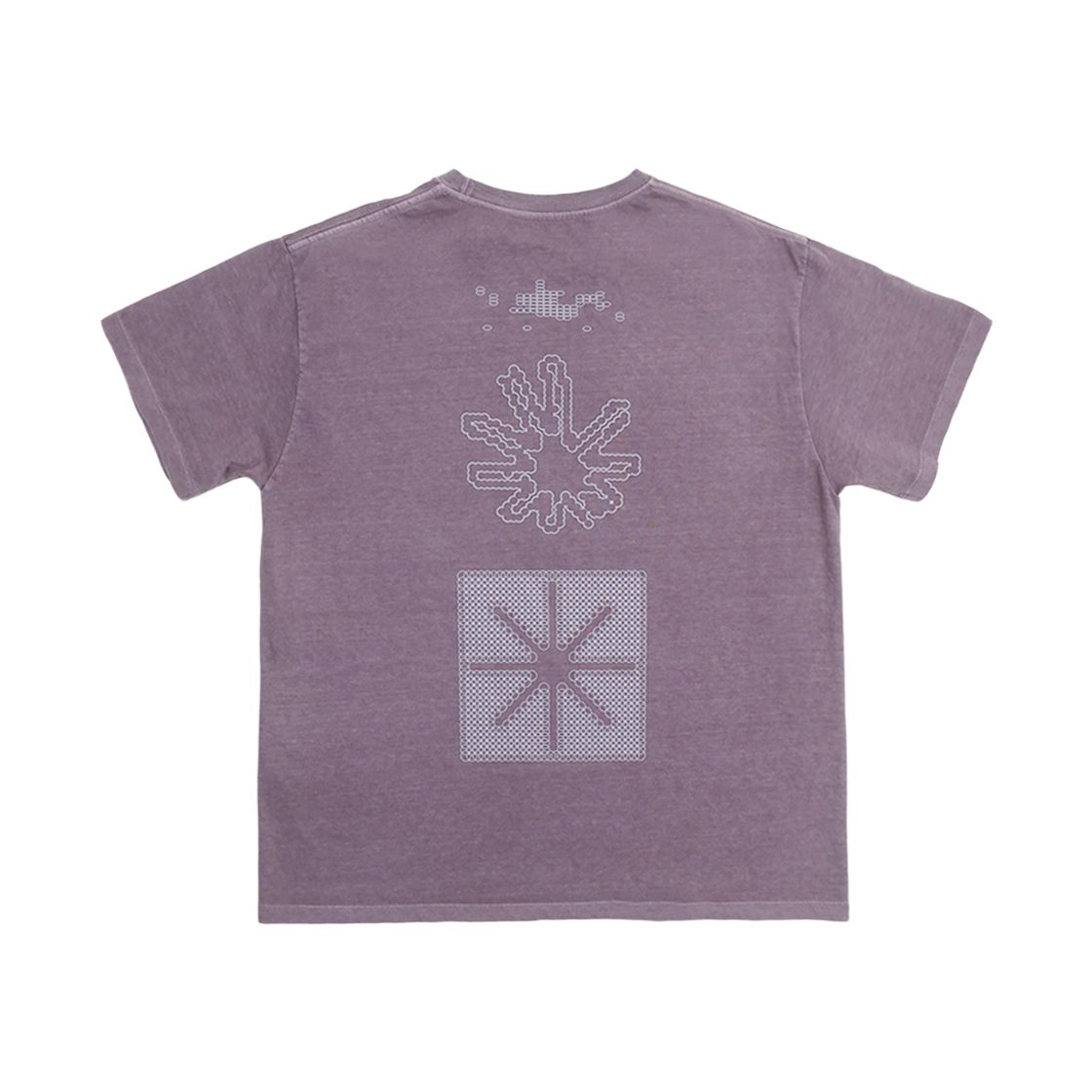 토우토우아카이브 스퀸트 글로우 티셔츠 퍼플(TOWTOW.ARCHIVE Squint Glow Tshirts Purple) - 2