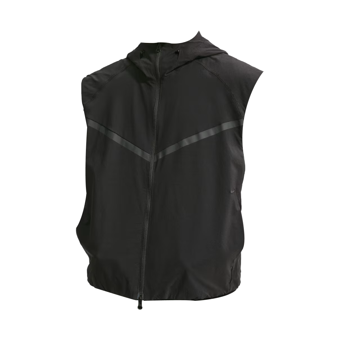 HV0983-010 Nike Tech Dri-Fit Woven Windrunner Vest Black - Asia