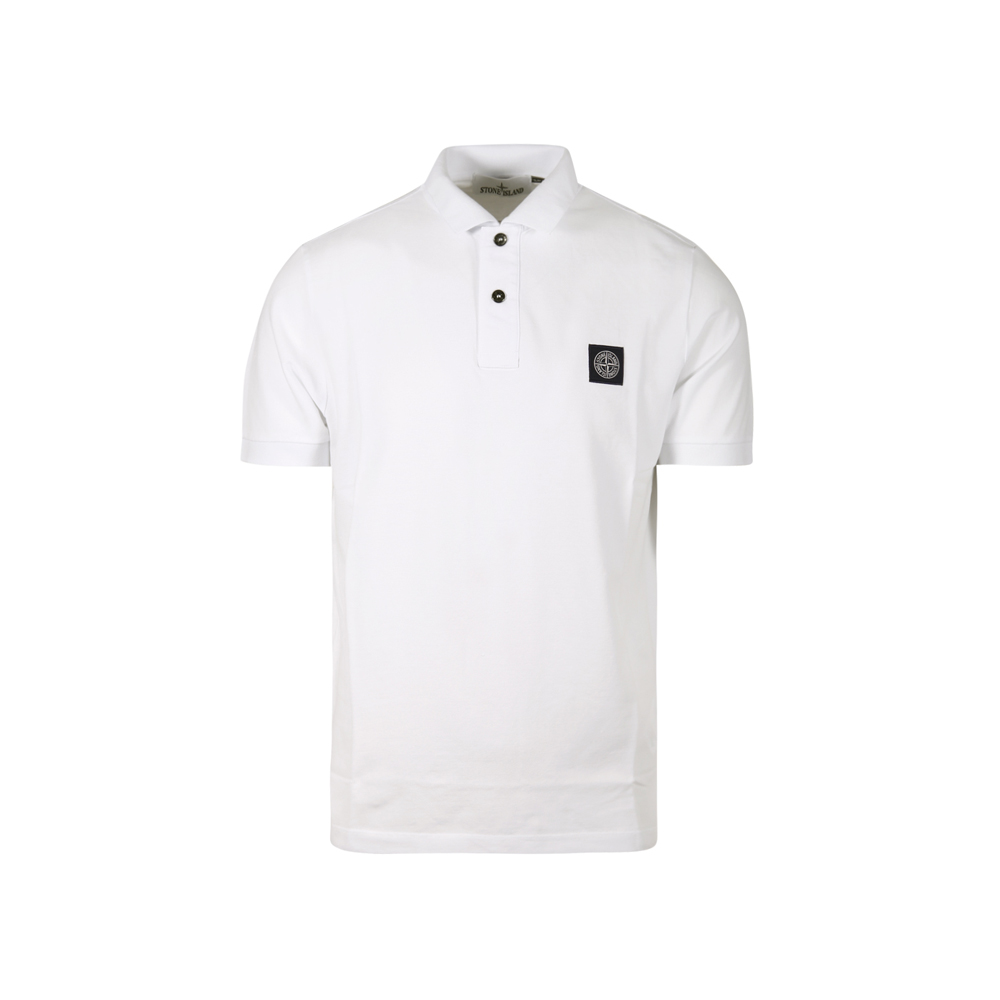 [17% 쿠폰] 스톤 아일랜드 2200008 슬림 pk 폴로 티셔츠 화이트 - 26SS([17% 쿠폰] Stone Island 2200008 Slim PK Polo T-Shirt White - 26SS) - 2