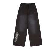 UNIVERSE GARMENT Spray Wide Sweat Pants Charcoal