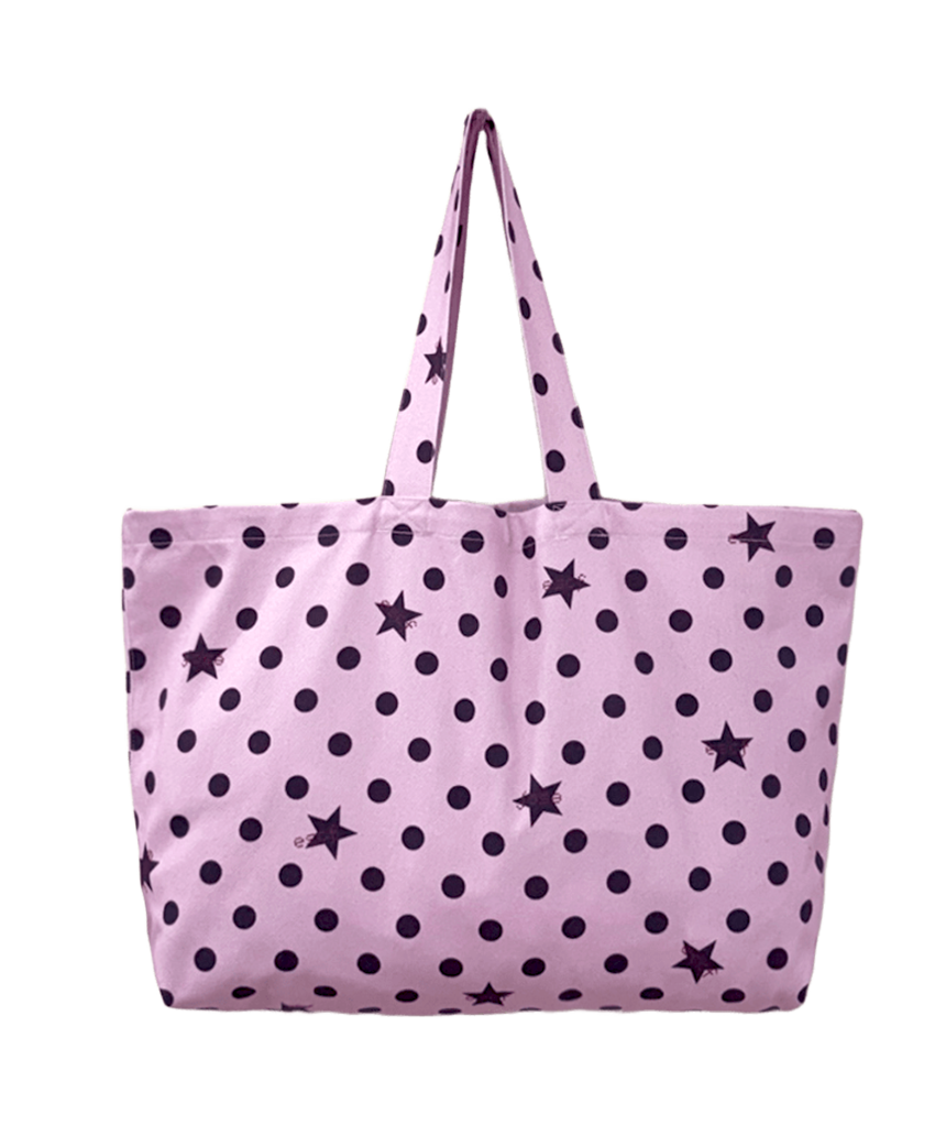 E261AO006RR0FREE Escapefrom Grape Pixel ESCF Dot Star Denim Eco Bag