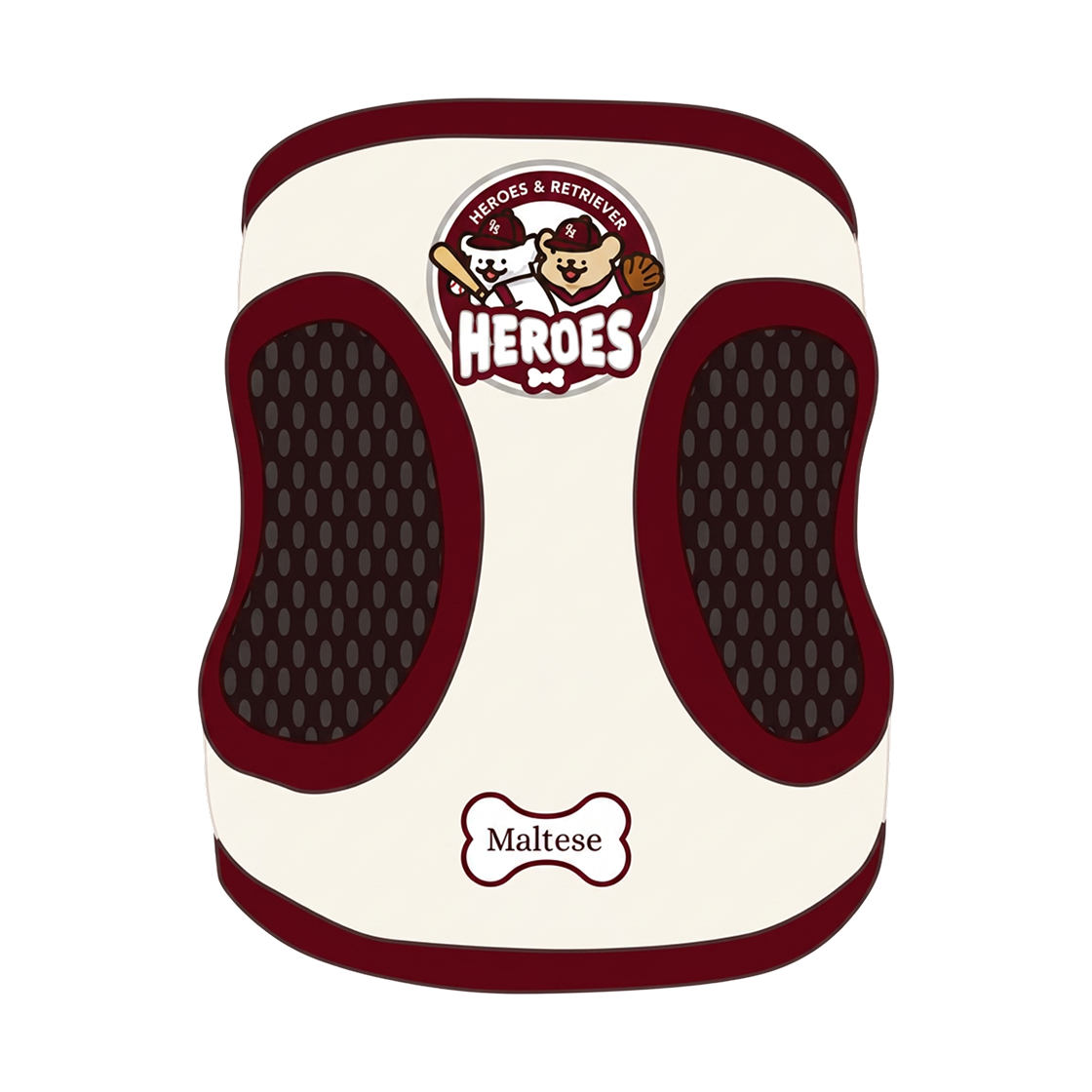 키움 히어로즈 x 몰티즈 펫 하네스(Kiwoom Heroes x Maltese Pet Harness)