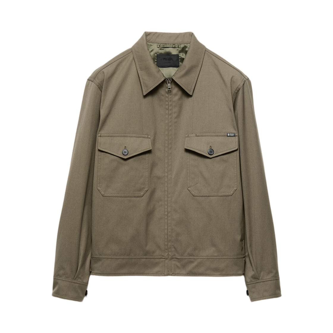 프라다 테크니컬 패브릭 자켓 포레스트 그린(Prada Technical Fabric Jacket Forest Green)