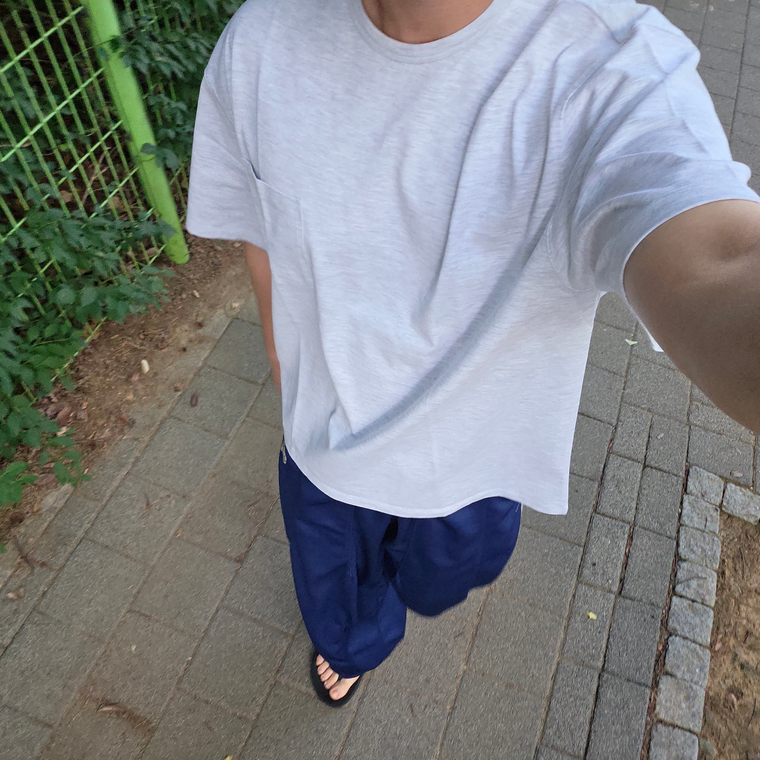 Oofos OOriginal Black, Needles x Beaver H.D. Track Pants Poly Smooth Royal 착용 스타일 - 1