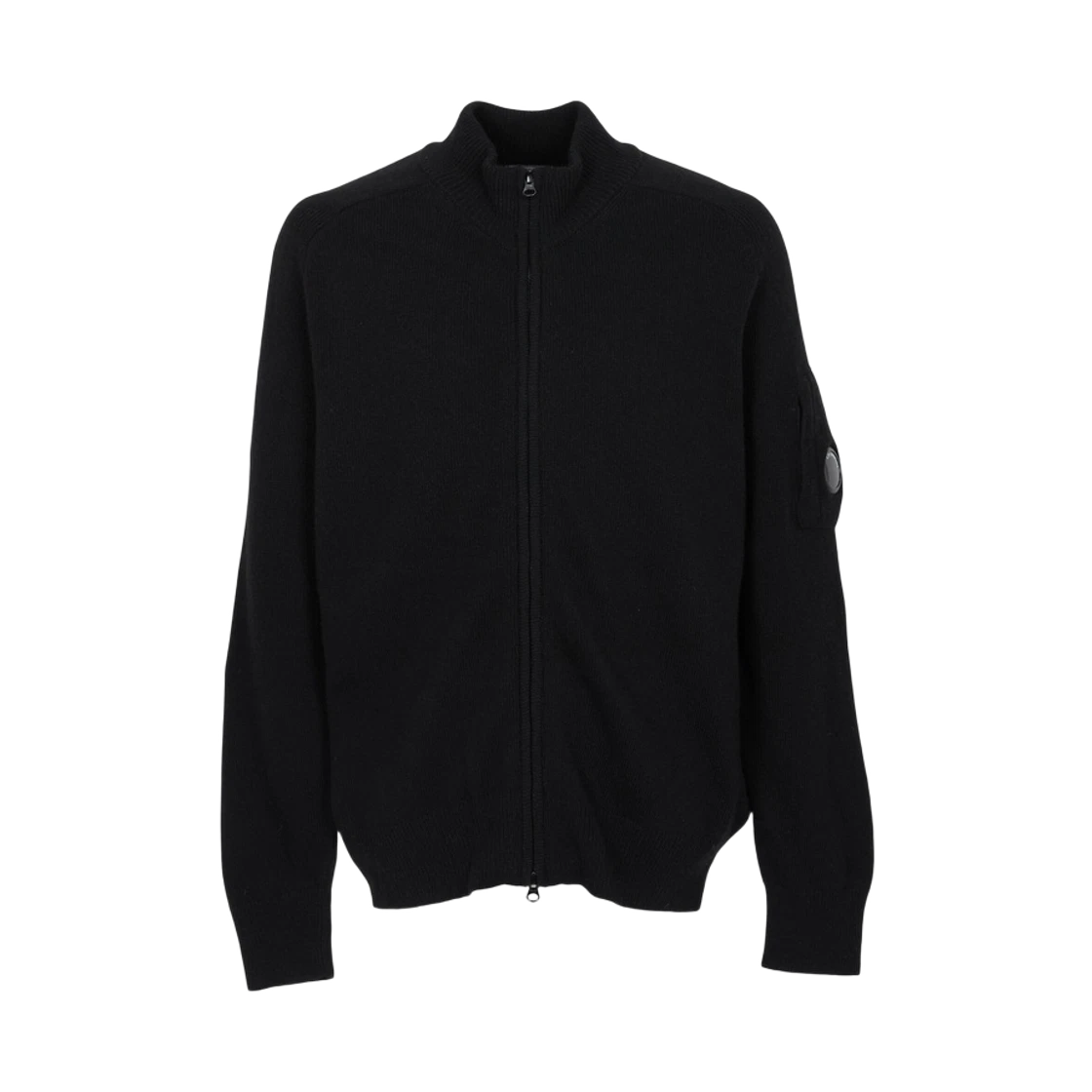 C.P. Company C.P. Company Zip Up Cardigan Black - 26FW · M
