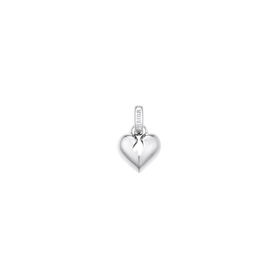 넘버링 #8004 하트 펜던트 실버(NUMBERING #8004 Heart Pendant Silver)