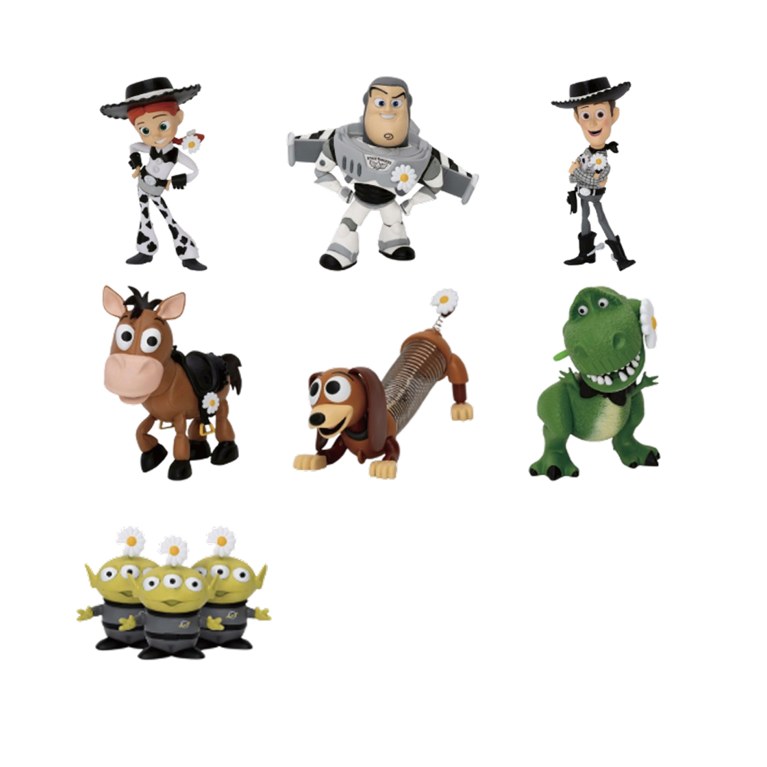 피스마이너스원 x 토이 스토리 더 퍼스트팬 피규어 02 미개봉 랜덤박스 (6개입)(Peaceminusone x Toy Story The First Fan Figure 02 Sealed Case (6 Blind Boxes))