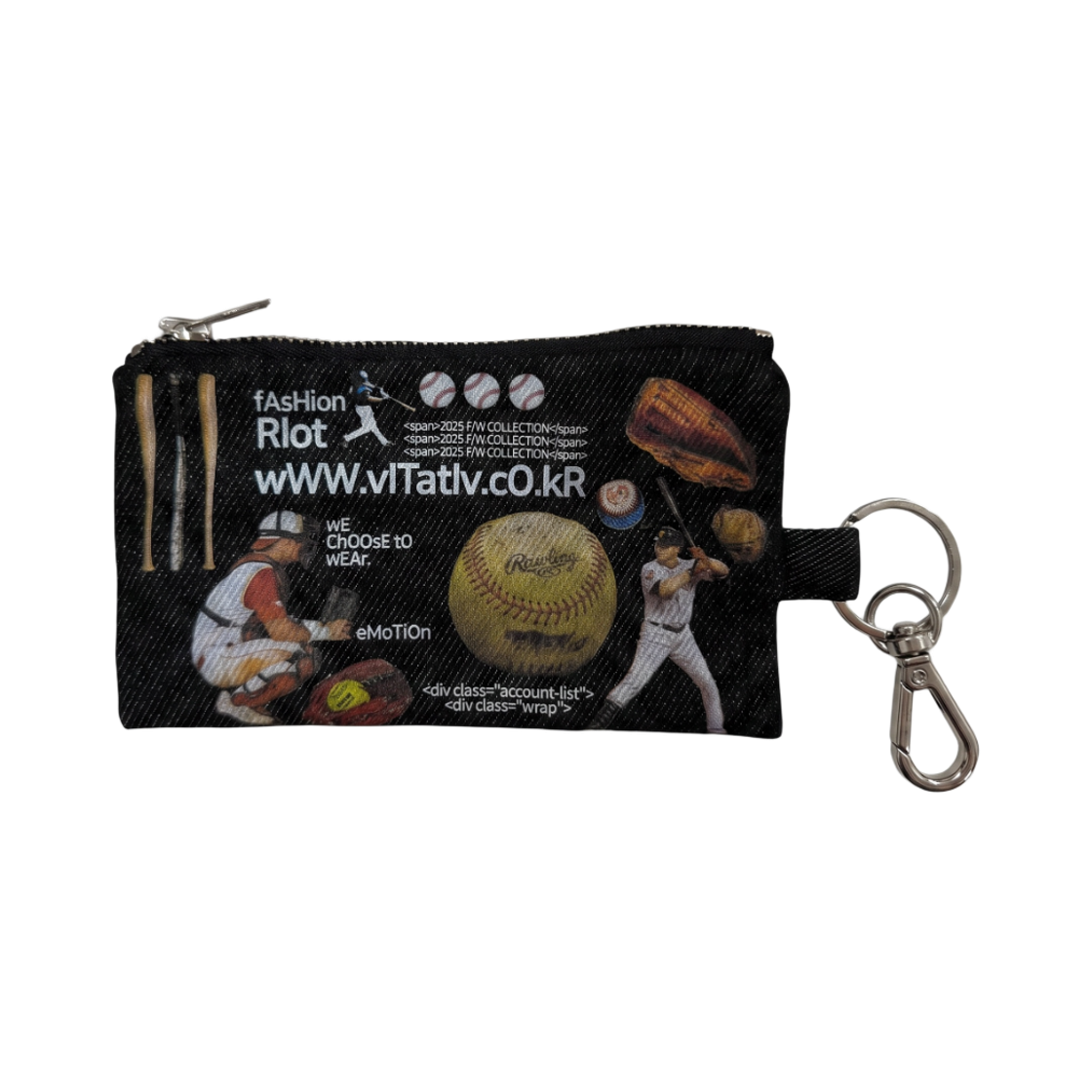 비타티브 베이스볼 지갑키링(VITATIV Baseball wallet key ring)