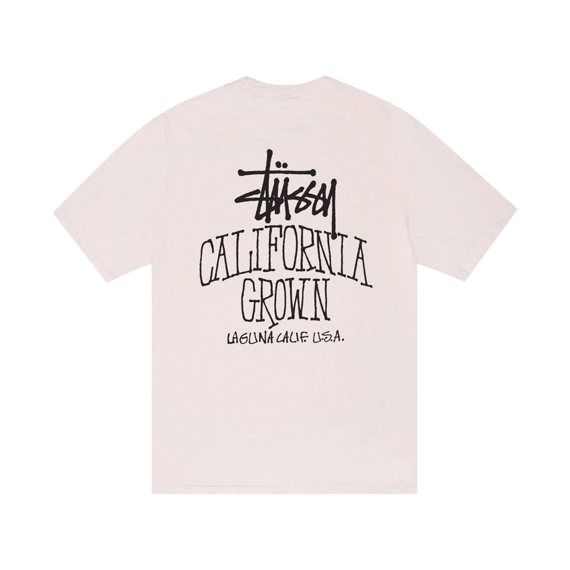 1905162 Stussy Cali Grown Pigment Dyed T-Shirt Blush