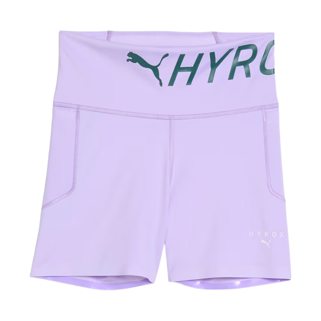529151-46 (W) Puma x Hyrox Pwrmode 4" Short Tights Light Lavender