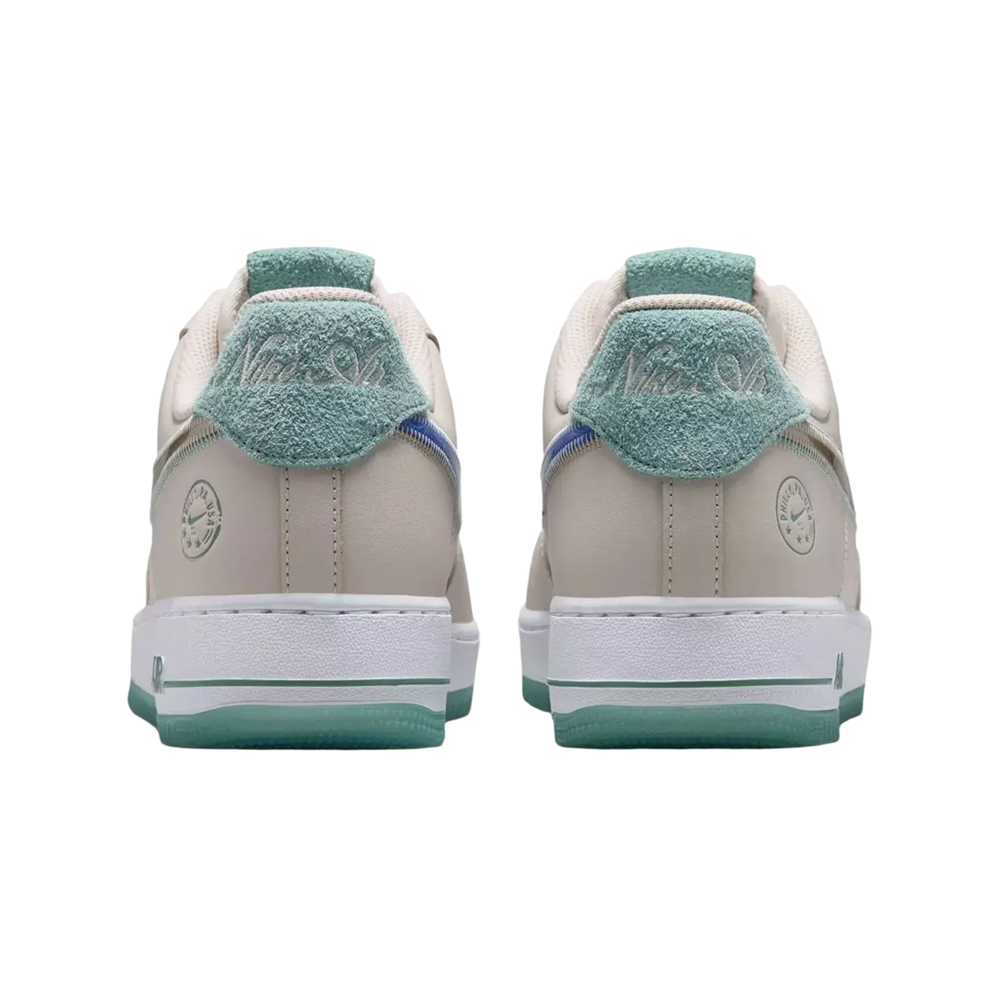 나이키 에어포스 1 '07 라이트 오어우드 브라운 메탈릭 골드 실크(Nike Air Force 1 Low '07 Light Orewood Brown Metallic Gold Silk) - 3