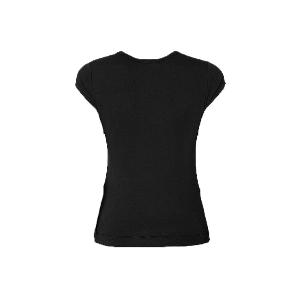 [17% 쿠폰] (W) 디젤 t-안지 피카부 로고 티셔츠 블랙([17% 쿠폰] (W) Diesel T-Angie Peekaboo Logo T-Shirt Black) - 3