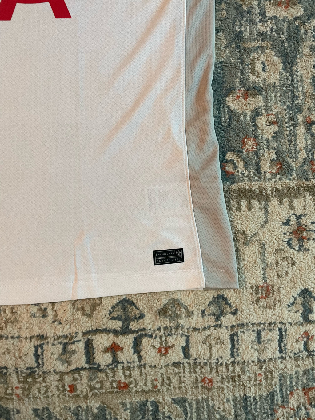 Nike Tottenham Hotspur 2025/26 Stadium Home Dri-Fit Football Replica Jersey White Light Iron Ore (Non Marking Ver.) 착용 스타일 - 4