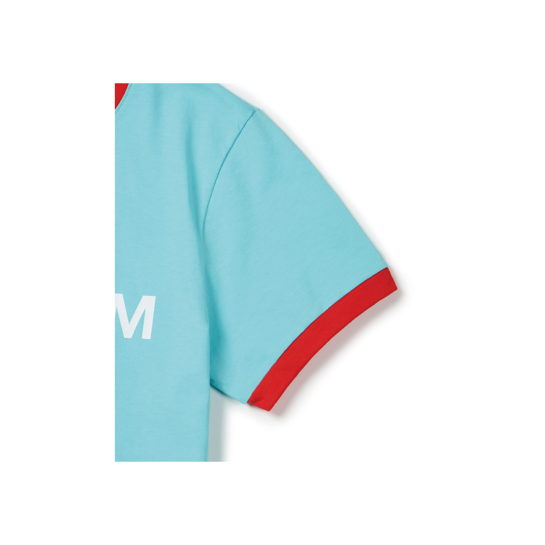 피드파이퍼 사운드 타이포 링거티셔츠 블루(PIEDPIPER Sound Typo Ringer T-shirt Blue) - 5