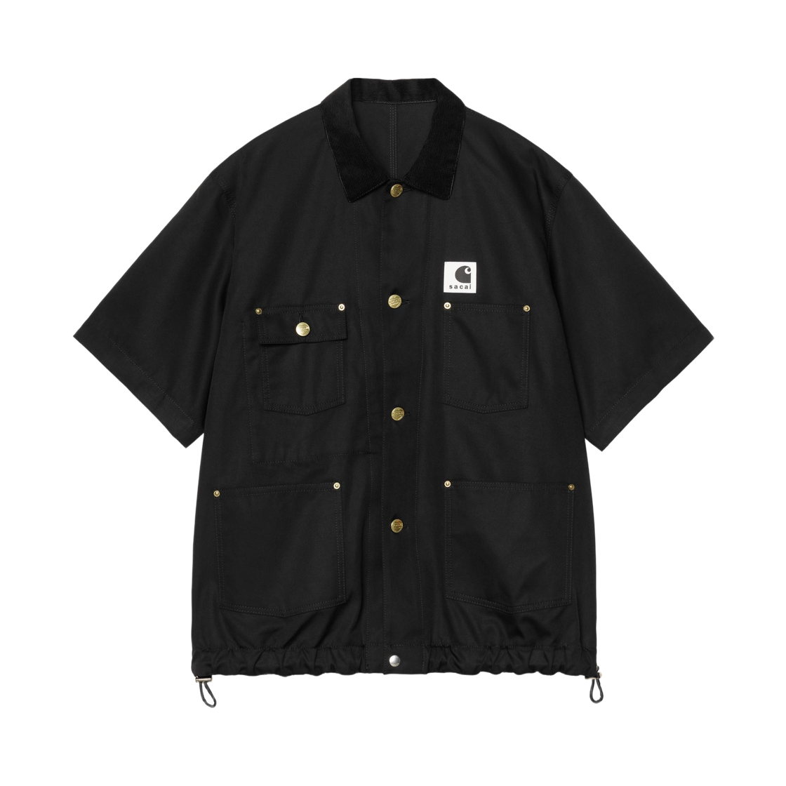 사카이 x 칼하트 WIP 덕 셔츠 블랙(Sacai x Carhartt WIP Duck Shirt Black)