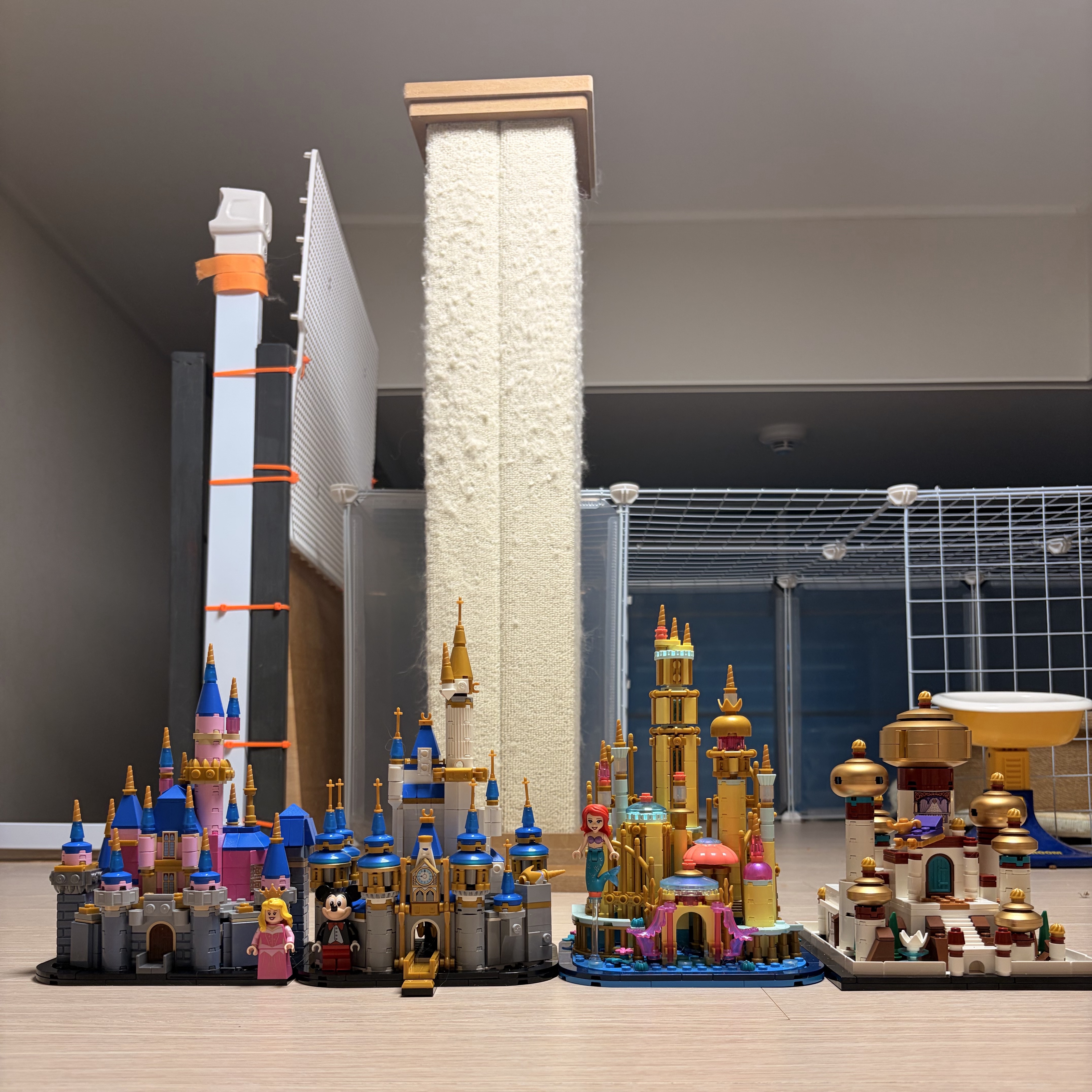 Lego Disney Mini Disney Sleeping Beauty Castle, Lego Mini Disney Castle 착용 스타일 - 1