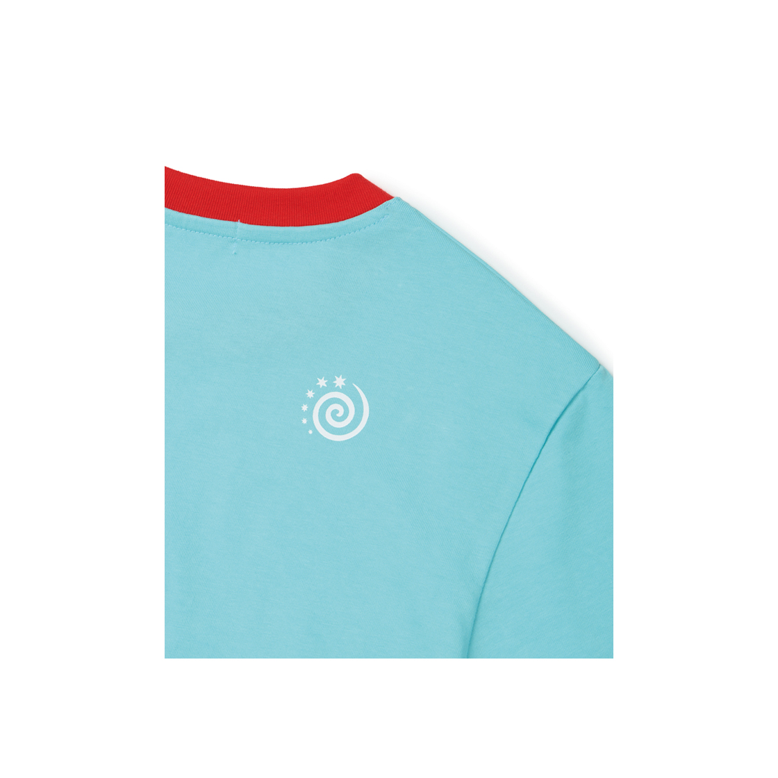 피드파이퍼 사운드 타이포 링거티셔츠 블루(PIEDPIPER Sound Typo Ringer T-shirt Blue) - 6