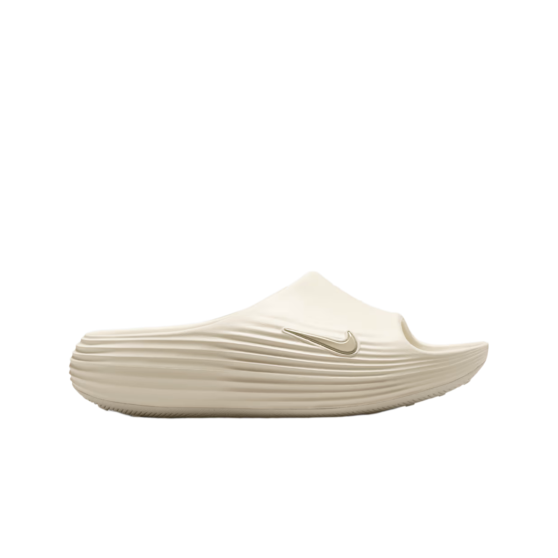 (W) 나이키 리액트X 리주버네이트 슬라이드 씨 글래스 라이트 오어우드 브라운((W) Nike ReactX Rejuven8 Slide Sea Glass Light Orewood Brown) - 1