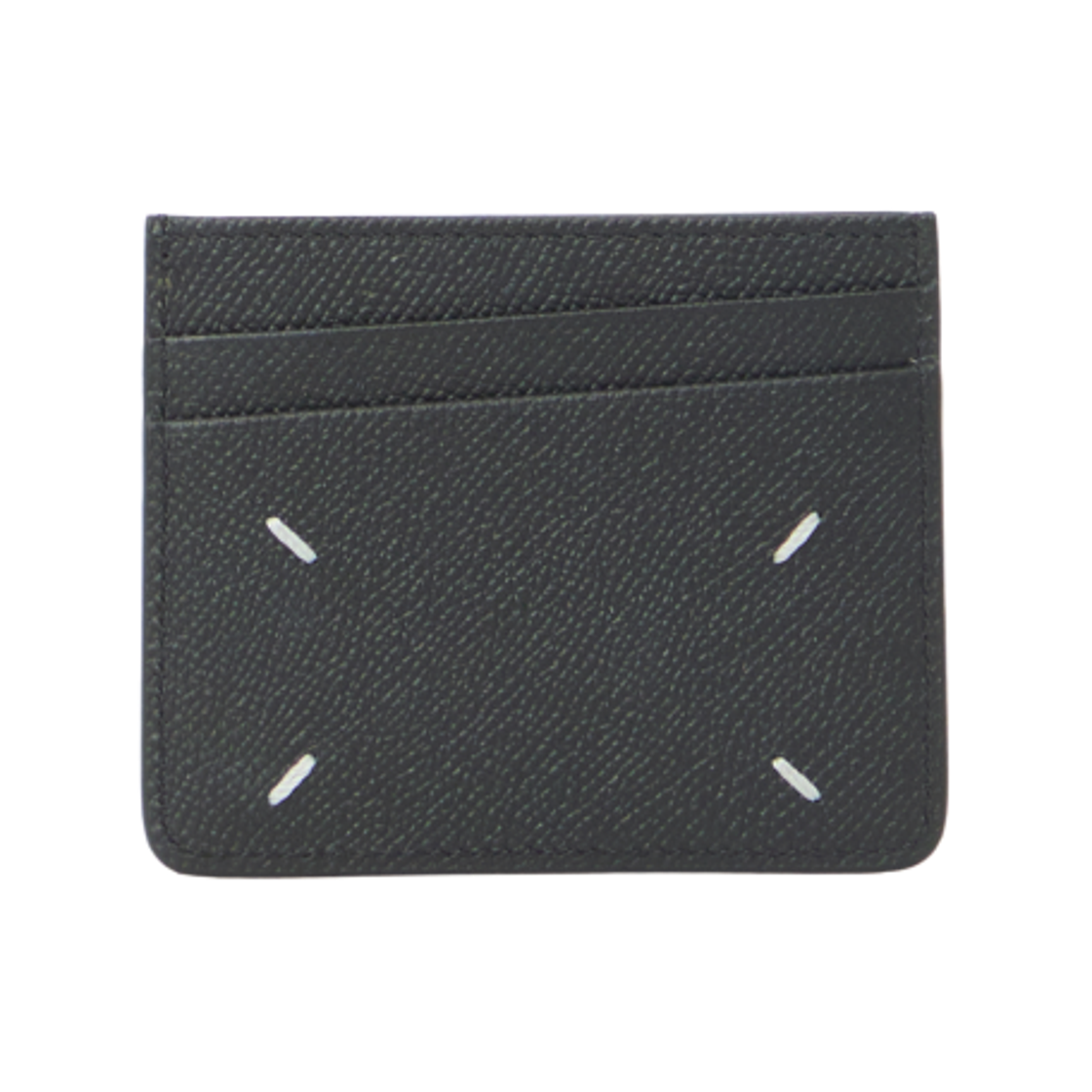 SA1VX0006P4745T8013 Maison Margiela Four Stitches Card Holder Black