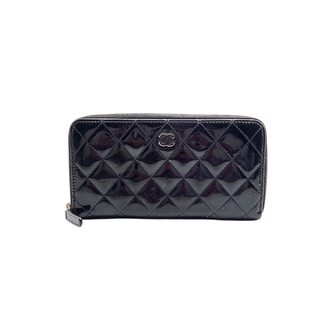 ITRF9T942MPE Chanel Patent Around Long Wallet