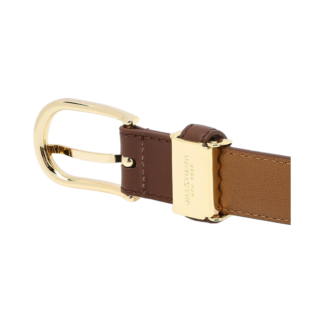 질스튜어트 맨 액세사리 길이조절가능 20mm 브라운 가죽 슬림 여성벨트 JUBE6F131W2(Jillstuart Men's Acc Adjustable Length 20mm Brown Slim Genuine Leather Women's Belt) - 4