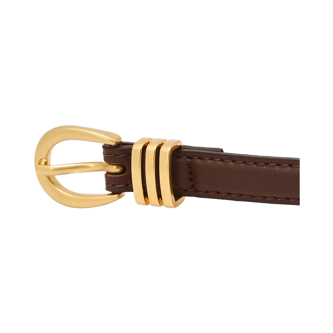 질스튜어트 맨 액세사리 브라운 단색 소가죽 벨트 15MM JUBE6F186W2(Jillstuart Men's Acc Brown Genuine Leather Belt 15mm) - 2