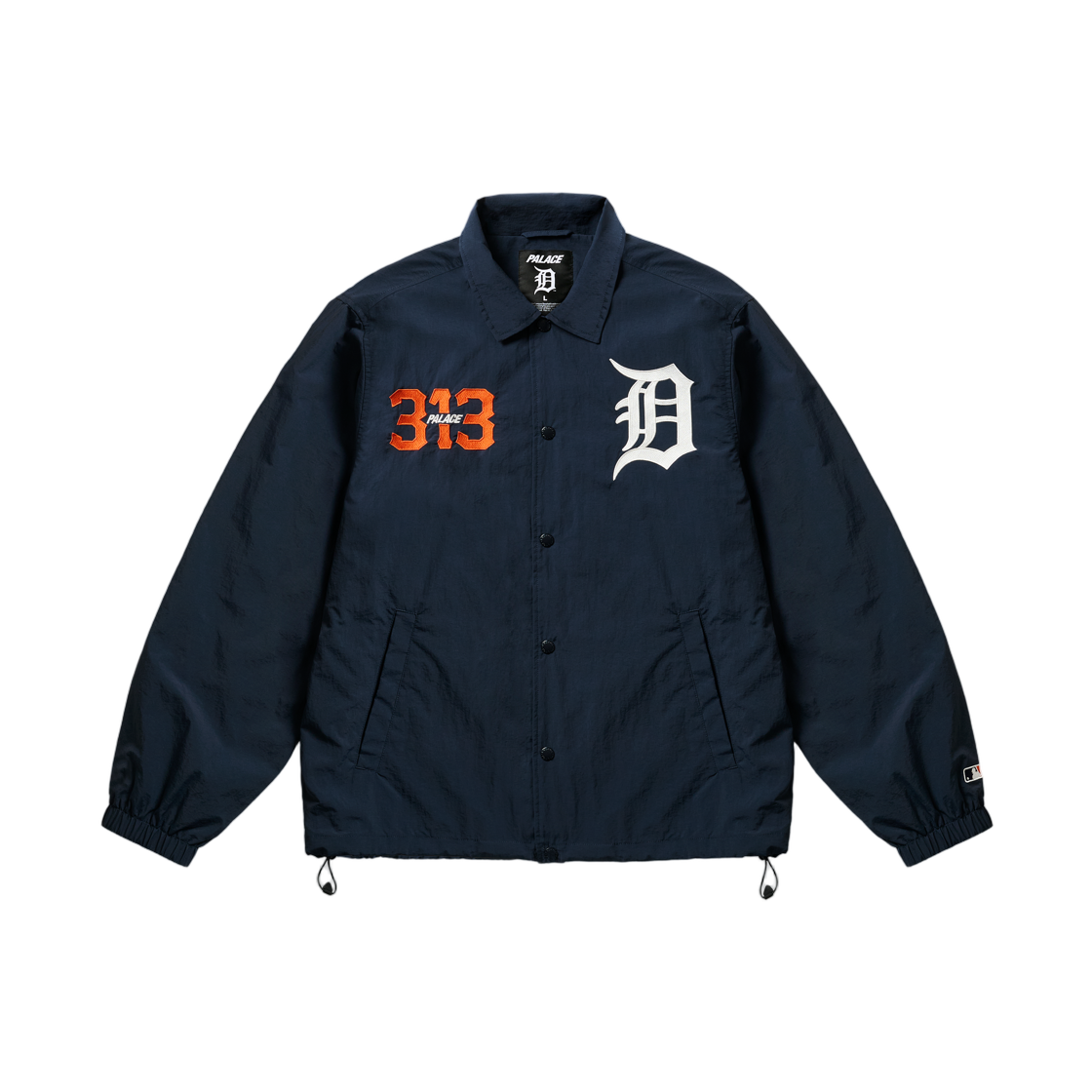 - Palace x Detroit Tigers Coach Jacket Navy - 26SS
