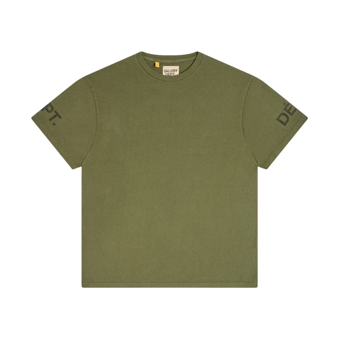 갤러리 디파트먼트 스왓 티셔츠 트룹 올리브(Gallery Dept. Swat T-Shirt Troop Olive)