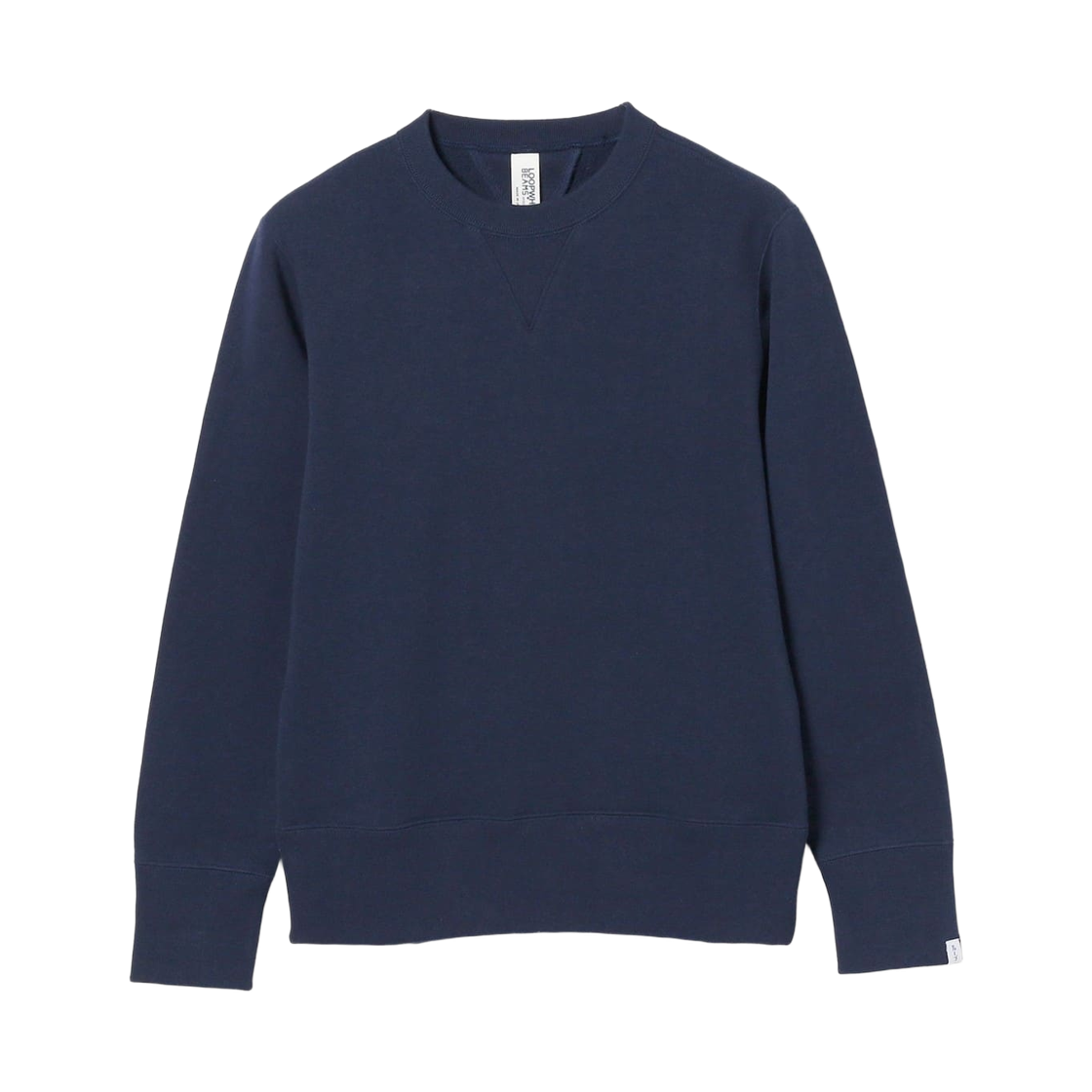 38-13-0061-593 Beams Plus x Loopwheeler Athletic Crewneck Sweat Navy