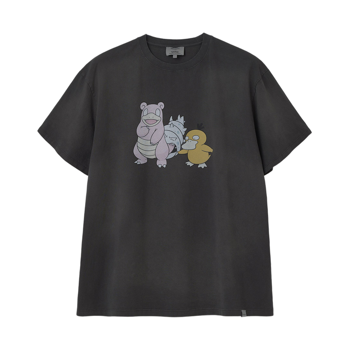 ECBTOML880 Millo Archive x Pokemon Blank T-Shirt Deep Charcoal