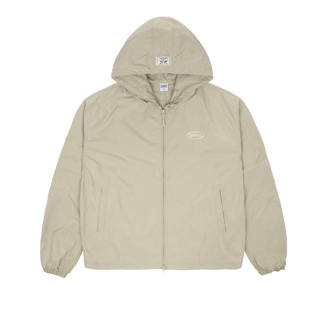 BUQJPAS884BE UNIVERSE GARMENT Daily Hood Windbreaker Jumper Beige