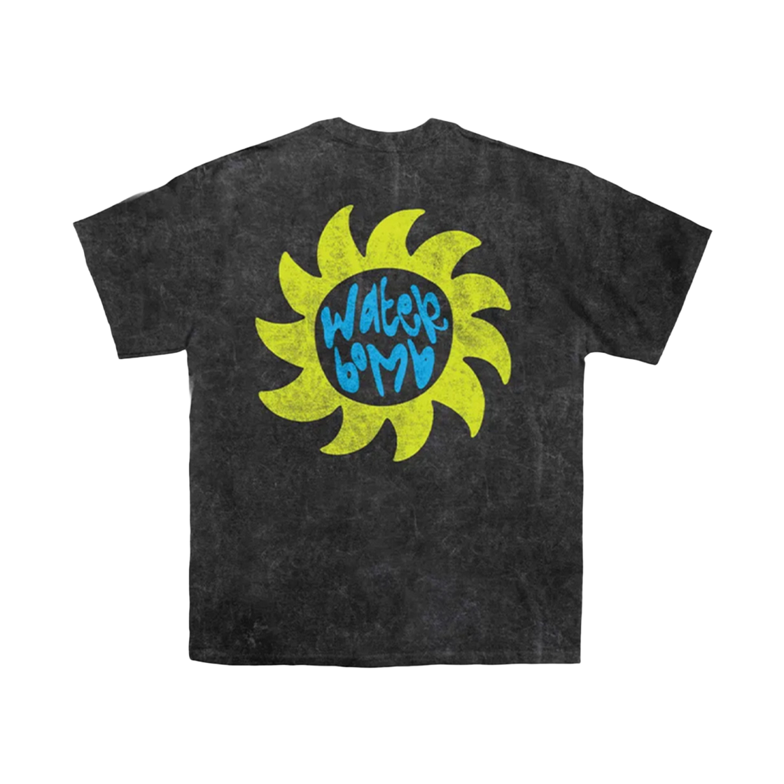 워터밤 플라워 티셔츠 - 차콜(WATERBOMB FLOWER T-shirt - Charcoal) - 2