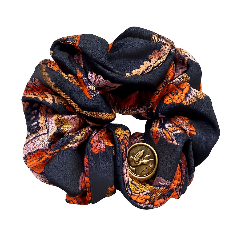 (W) 에트로 패턴 스크런치 멀티컬러((W) Etro Pattern Scrunchie Multicolour)