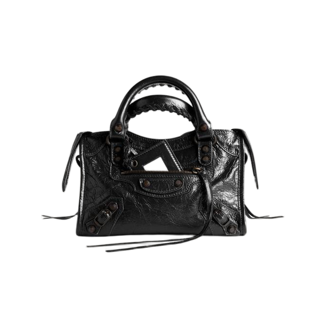 8657632ACFH1000 Balenciaga Le City Bag Mini Black