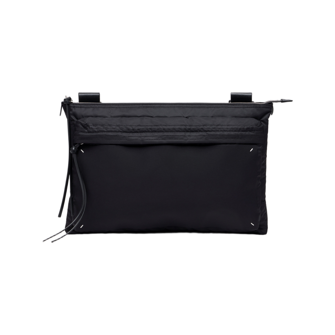 SB1WG0096P9226H0015 Maison Margiela Zip Computer Bag East West Black