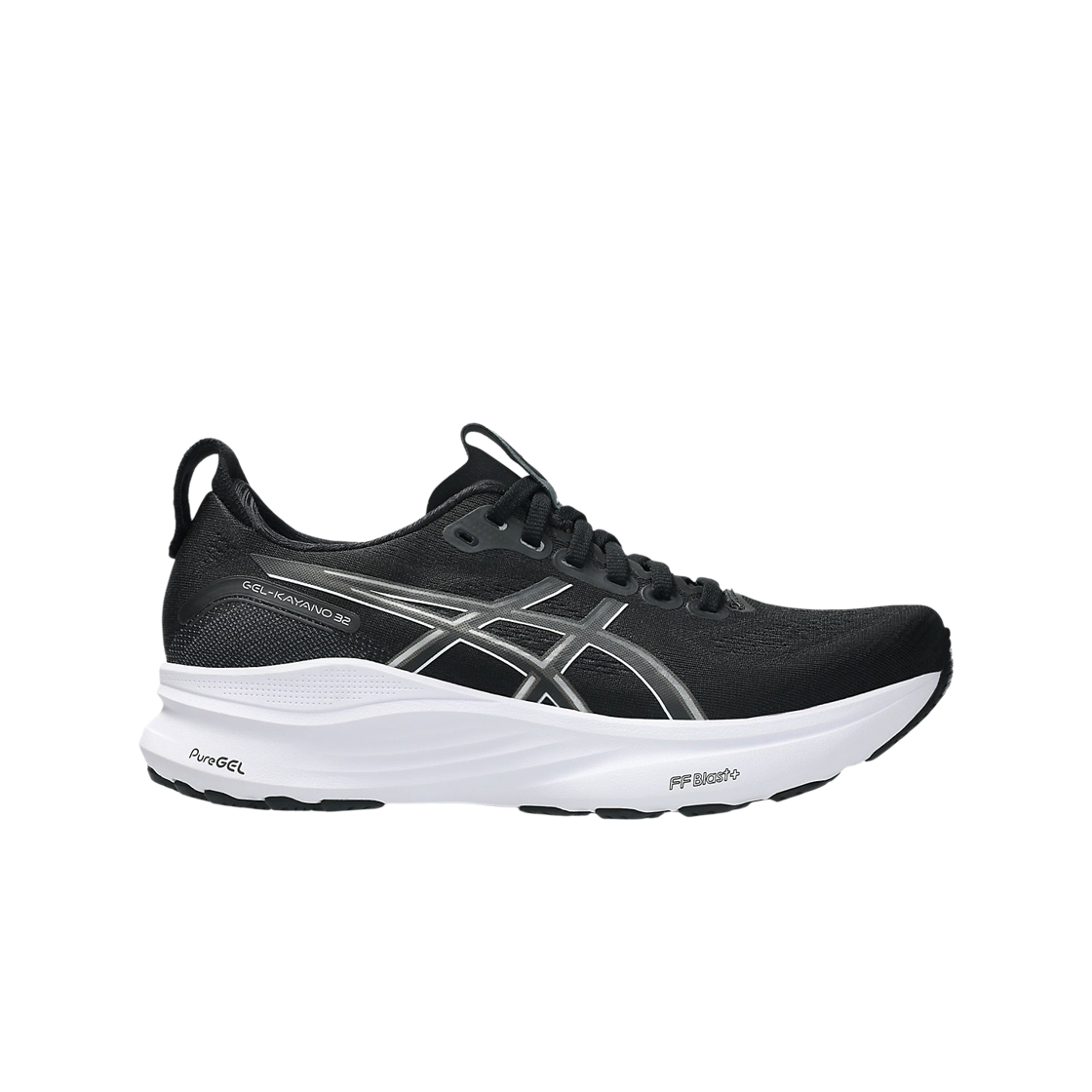 1012B837-002 (W) Asics Gel-Kayano 32 Black White - 2A Narrow