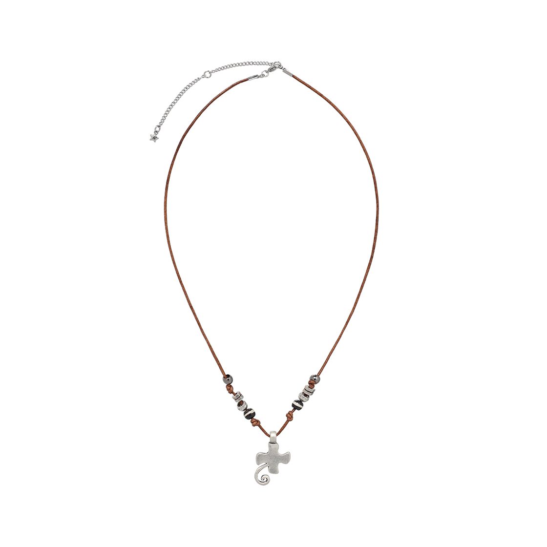 [KREAM 단독] 카비시 x 하현상 클로버 넥클리스 실버([KREAM 단독] CAVISH × Ha Hyun Sang Clover Necklace Silver)