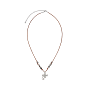 [KREAM 단독] CAVISH × Ha Hyun Sang Clover Necklace Silver