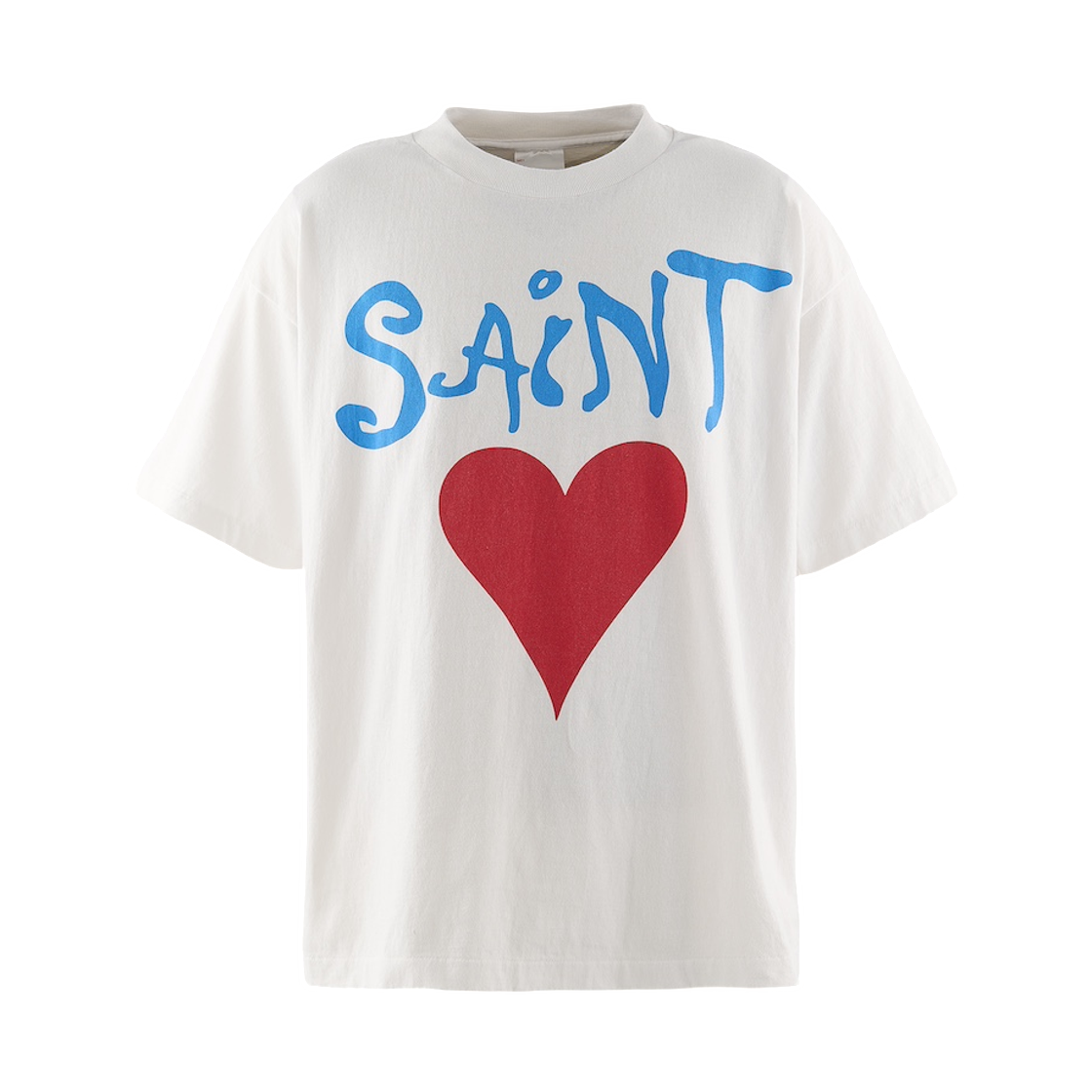 - Saint Mxxxxxx Deep S/S T-Shirt White - 26FW