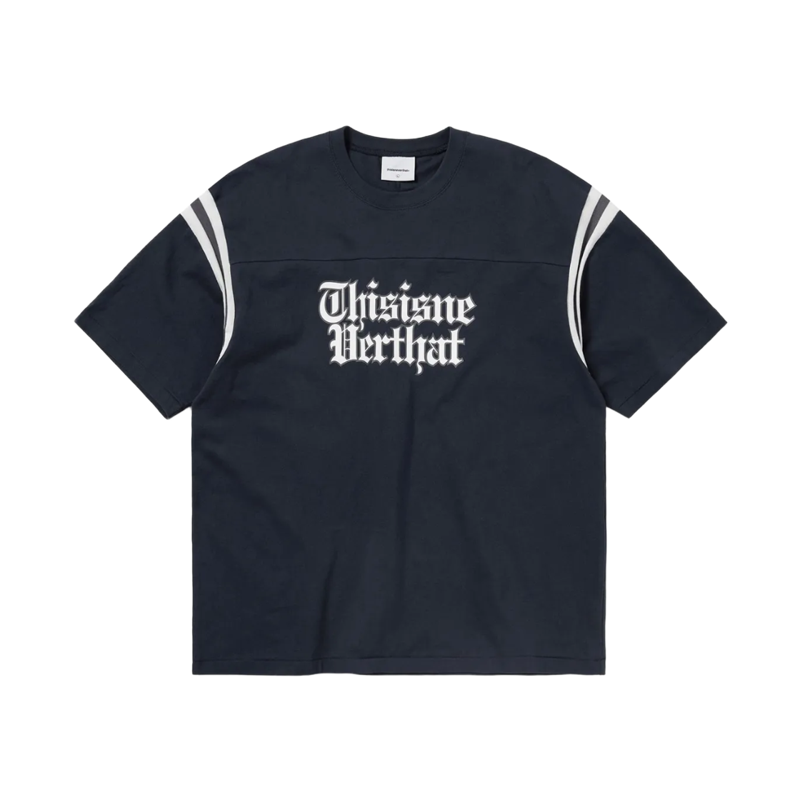 TN251TTSST24NAV thisisneverthat Football T-Shirt Navy