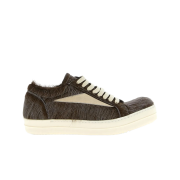 Rick Owens Vintage Laceless Low Sneakers Indigo Milk