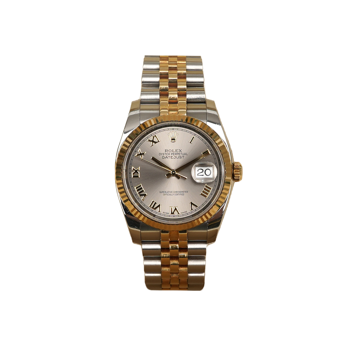 ITOL6F7SRMMJ Rolex Datejust 36 Rhodium 116233