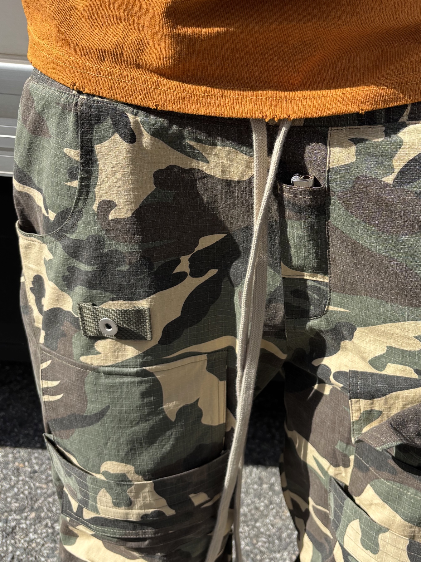 Wapworks Camp Supply Cargo Pants Camo, Wapworks Summer Beanie 착용 스타일 - 3