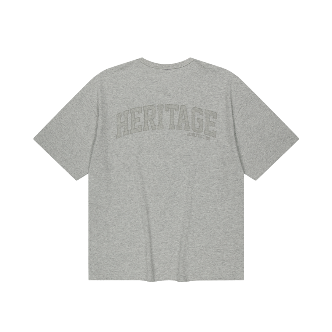 유니버스 가먼트 뉴트로 프렙 RHUG 티셔츠 멜란지 그레이(UNIVERSE GARMENT Neutro Prep RHUG T-Shirt Melange Grey) - 2