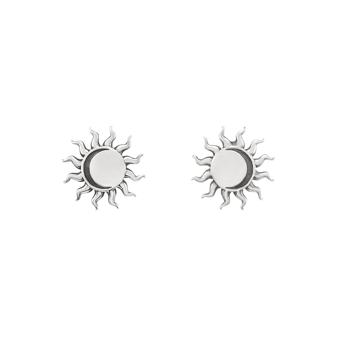 넘버링 #8306 썬 스터드 이어링 빈티지(NUMBERING #8306 Sun Stud Earrings Vintage)