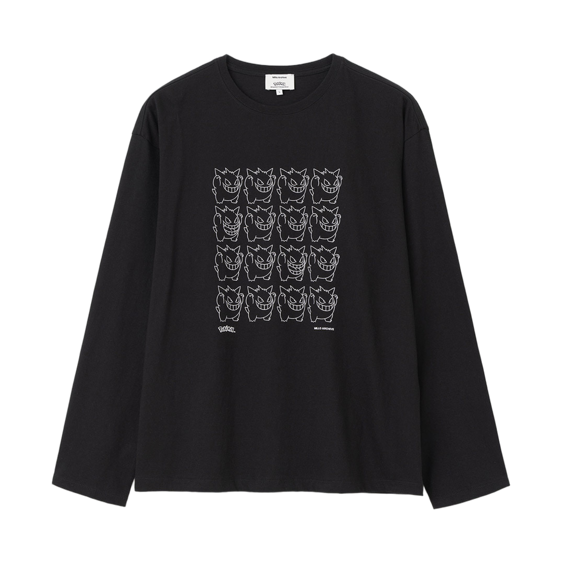 - Millo Archive x Pokemon Repeat Phantom Long Sleeve Black