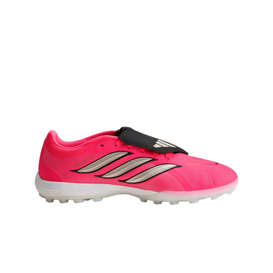 HQ2254 Adidas Predator Pro Foldover Tongue Turf Soccer Cleats Solar Turbo Thermal Chrome