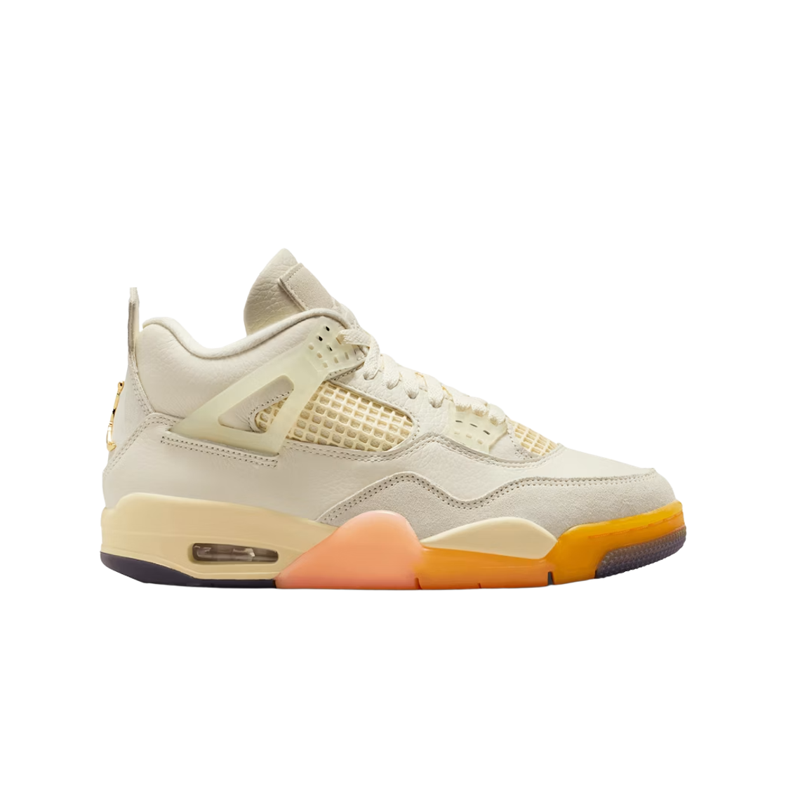 HV0823-101 (W) Jordan 4 Birds of Paradise Coconut Milk and Bright Mango