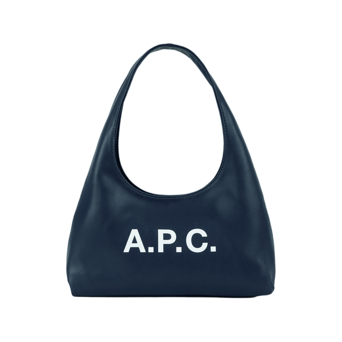 PUAAT-F67027-IAK A.P.C. Baby Ninon Shoulder Bag Dark Navy